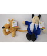 Dilbert Pointy Haired Boss &amp; Ratbert Plush Stuffed Doll Lot NEW Gund VTG... - $13.40