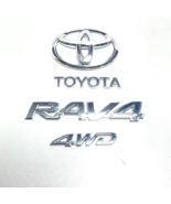 2006-2012 Toyota RAV4 Rear Tailgate Liftgate Emblem Set 07 08 09 10 11 - $19.99