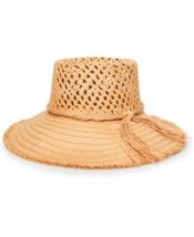 Steve Madden Open Weave Straw Bucket Hat - Natural One Size - £15.52 GBP