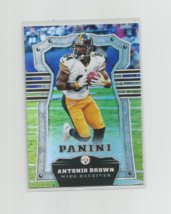 Antonio Brown (Pittsburgh) 2017 Panini Football Foil Parallel Card #92 - £2.39 GBP