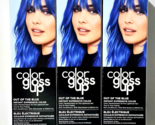3 Pack Clairol Color Gloss Up Out Of The Blue 15 Wash Hair Color - $25.99