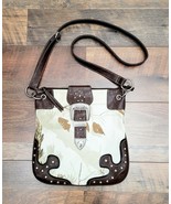 Realtree Winter Camouflage Cotton &amp; Faux Leather Shoulder Bag - £14.37 GBP