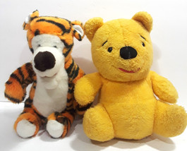 Vtg SEARS Plush 10” Winnie The Pooh 12” Tigger Walt Disney GUND Stuffed Animals - £38.03 GBP