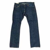 Polo R. Lauren Jeans 100% Cotton Straight Leg Hi-Rise Authentic Denim Men 40X33 - £28.41 GBP
