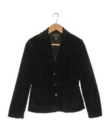 VTG Banana Republic Blazer Womens 2 Velvet Preppy Career Jacket Stretch ... - $54.14 CAD