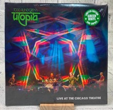Todd Rundgrens Utopia Live At The Chicago Theatre 2 LP Green Colored Vinyl - £34.09 GBP
