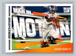 Saquon Barkley #MM-27 2023 Panini Rookies &amp; Stars New York Giants Man In Motion - £2.30 GBP