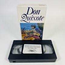 Don Quixote (VHS) Children&#39;s Video of America-Cervantes Cartoon Deleted Title - £6.84 GBP