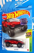 Hot Wheels 2021 Factory Set HW Exotics Series #201 Geoterra Red w/ BAJA5s - £1.96 GBP