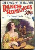 Ranch Romances 2nd Oct 1930-CLAYTON PUBS-WESTERN Pulp FICTION-RARE - £150.22 GBP