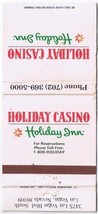 Matchbook Cover Holiday Casino Holiday Inn Las Vegas Nevada  - £3.09 GBP