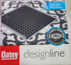 Oatey Designline 6 in. x 6 in. Stainless Steel Square Shower Drain with Square P - £45.84 GBP