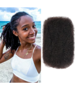 Remy Bulk Hair Braiding Peruvian Afro Kinky Curly Wave 100% Human Hair Bulk - $62.94 CAD+