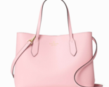 New Kate Spade Harper Satchel Grain Leather Bright Carnation with Dust bag - £97.61 GBP