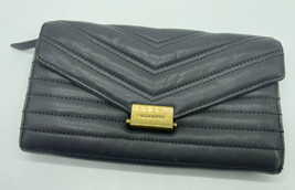 All Saints Wallet Justine Graphite Gray Grey See Photos For Preowned Leather - £11.19 GBP