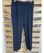 Investments Black Flat Front Dress Slacks Woman&#39;s Size 12R Careerwear KG JD - $20.35 CAD