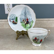 Royal Vale Bone China Royal Canadian Mounted Police (RCMP) Tea Cup And Saucer Se - $16.82