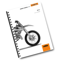 KTM 2020 - 85 SX - OWNERS MANUAL USER GUIDE - $49.99