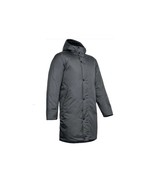 UNDER ARMOUR Men&#39;s Insulated Bench Coat JACKET Grey X-small NWT - £80.04 GBP