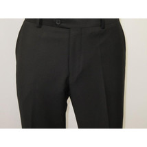 Men RENOIR Dressy Suit Separates Solid Slim Fit 201-1 Black Double Breasted image 11