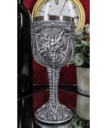 Medieval Fantasy Ridley Scorching Fire Dragon 5oz Wine Drink Goblet Chalice - €20,15 EUR