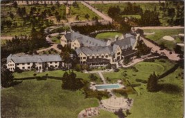 Mount Plymouth Florida Hotel and St Andrews Golf Hand Colored 1946 Postcard Z12 - £9.54 GBP