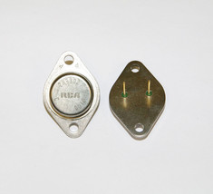2N5302 RCA Gold pin USA 60V 200W 30A NPN TO-3 High Power Si Transistor - $5.45