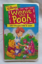 Walt Disney Winnie The Pooh UN-VALENTINE&#39;S Day Vhs Video Animated Cartoon - $14.85