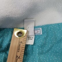 Adiktd RN#100306 Women's Turquoise Full Zip Sleeveless Vest Size Medium image 5