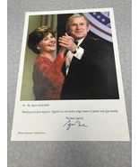 Barbara Bush First Lady Autographed Picture 8x10 KG Y4 - £11.61 GBP