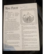 Mini fruit Craft from Sawdust Makers, Ronnie Bringle - $207.11 MXN
