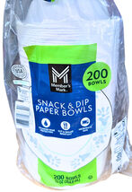 Member's Mark Snack/Dip Paper Bowls 12 Oz 200 Count - $24.34