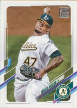 2021 Topps Update #US154 Frankie Montas NM-MT Athletics - $1.67