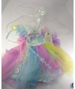 NWT NEW Pottery Barn Kids Light Up Rainbow Fairy Sz 4-6 Halloween Costum... - $150.44 CAD