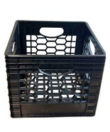 CrateMate Heavy-Duty 24QT 18.75&quot; x 13&quot; x 11&quot; Black Milk Crate for Storag... - €21,36 EUR