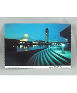 Vintage Postcard - Expo 1974 At night - Continental Card - $283.44 MXN