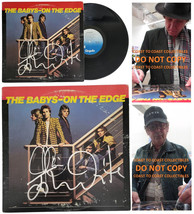 John Waite Jonathan Cain Signed Babys On The Edge Album Proof Autographed Vinyl - £233.53 GBP