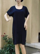 Black Lightweight Stretch Short Sleeve Dress from European Culture, S,  EPC - $46.04