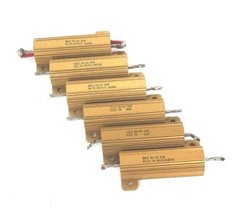 Lot Of 6 Ohmite RH-50 Resistors 50W, RH50 - $55.95