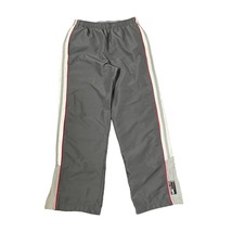 Old Navy 94 Vintage Striped Athletic Straight Track Pants Ankle Zip Wome... - £15.58 GBP