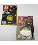 ELVIS PRESLEY TV GUIDE with SUN RECORDS UNRELEASED RECORDING 2 VERSIONS LG - $281.08 MXN