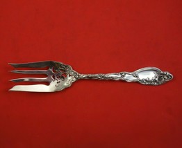 Mille Fleurs by International Sterling Silver Cold Meat Fork Fancy Pcd 8 5/8&quot; - £164.79 GBP
