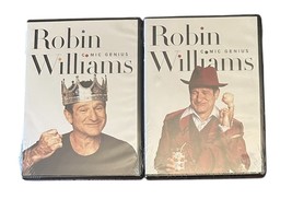 ROBIN WILLIAMS Comic Genius VOLUME 1 &amp; 2 (12 Disc DVD Set) Time Life New... - $42.56