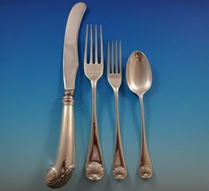 Williamsburg Shell by Stieff Sterling Silver Dinner Flatware Set Service 34 Pcs - $3,217.50