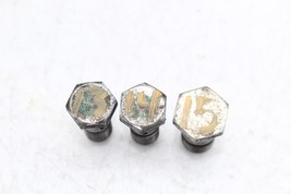 08-10 FORD 6.4L DIESEL FUEL FILTER HOUSING BANJO BOLTS FULL SET OF 3 E5541 image 2