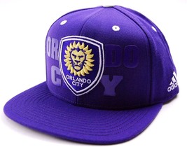Orlando City SC Adidas NZP50 Academy MLS Soccer Team Snapback Cap Hat - £16.66 GBP
