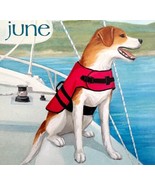 Doggy On Sailboat June Dog Days Poster Calendar 14 x 11&quot; Art Leigh DWDDCal - $570.01 MXN