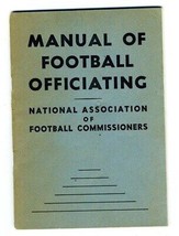 Manual of Football Officiating National Association Football Commisioner... - £35.57 GBP