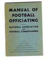 Manual of Football Officiating National Association Football Commisioner... - £35.48 GBP