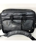 Genuine Vintage SOREN Leather Messenger Shoulder Laptop Bag With Strap - $28.04